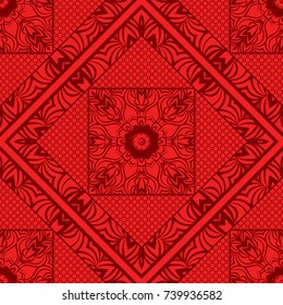 seamless floral pattern. romantic flower. vector illustration. For interior design, wallpaper