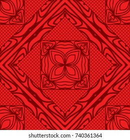 seamless floral pattern. romantic flower. vector illustration. For interior design, wallpaper
