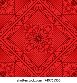 seamless floral pattern. romantic flower. vector illustration. For interior design, wallpaper