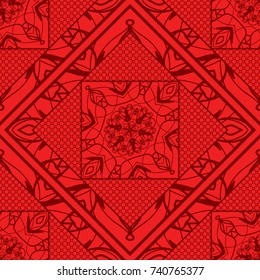 seamless floral pattern. romantic flower. vector illustration. For interior design, wallpaper