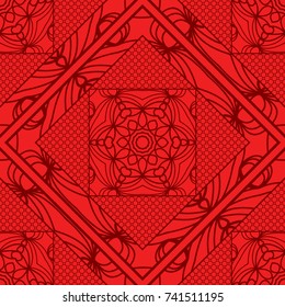 seamless floral pattern. romantic flower. vector illustration. For interior design, wallpaper