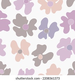 Patrón floral sin foco con rosas basadas en ornamentos tradicionales de arte folclórico. Flores de colores sobre fondo blanco. Estilo Doodle. Ilustración vectorial. Diseño para tela, textil, papel.