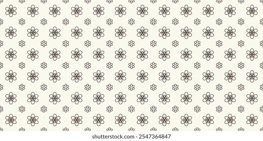 Padrão floral perfeito. Padrão contínuo de pequenas flores em fundo branco. Plano de fundo de padrão têxtil aleatório. padrão de flor pequena. Tela de malha ou imagens de fundo. Vetor EPS