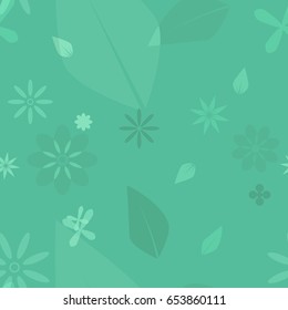 Seamless floral pattern. Stylish background
