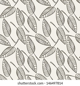 Seamless floral pattern. Stylish repeating texture. Repeating texture