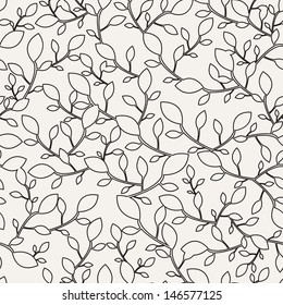 Seamless floral pattern. Stylish repeating texture. Repeating texture