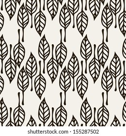 Seamless floral pattern. Stylish repeating texture. Repeating texture