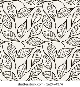 Seamless floral pattern. Stylish repeating texture. Repeating texture