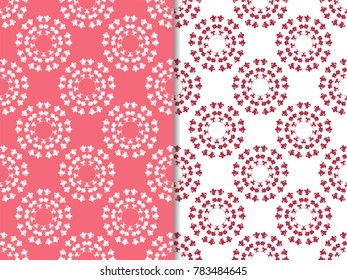 seamless floral pattern swirl lives