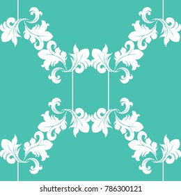 seamless floral pattern swirl lives
