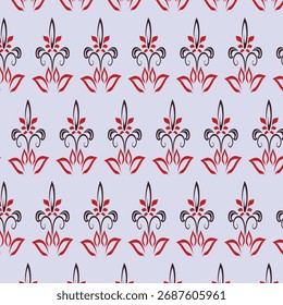 seamless floral pattern, textile, home furnishing