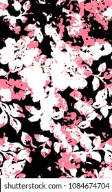 Seamless floral pattern for textiles, packaging, Wallpaper, covers. Vector floral background.