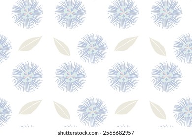 seamless floral pattern for textiles, tiles, printing