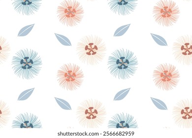 seamless floral pattern for textiles, tiles, printing