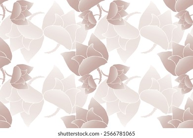 seamless floral pattern for textiles, tiles, printing