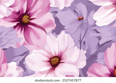 Seamless Floral pattern. Floral texture. Floral Background. For fabric luxurious and wallpaper, vintage style. 