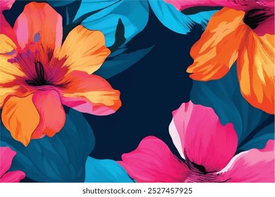 Seamless Floral pattern. Floral texture. Floral Background. For fabric luxurious and wallpaper, vintage style. 