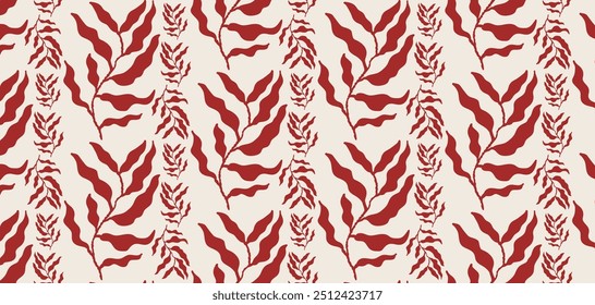 Seamless floral pattern. Trendy elegant textures. For backgrounds, wallpapers, textiles and fashion.