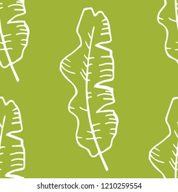 seamless floral pattern tropical palm leaves