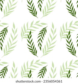 Seamless floral pattern tropical texture