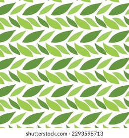 Seamless floral pattern with twigs. Botanical background, repeating prints. Blooming herbs texture design for your design. Hand drawn vector illustration