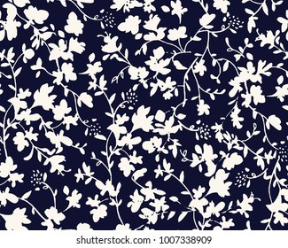 Seamless Floral Pattern in vector