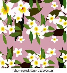 Seamless Floral Pattern in vector