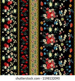 Seamless Floral Pattern in vector