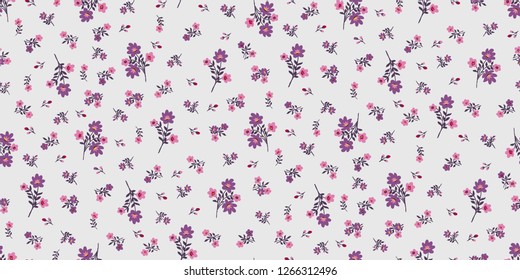 Seamless Floral Pattern in vector