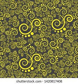 Seamless Floral Pattern in Vector