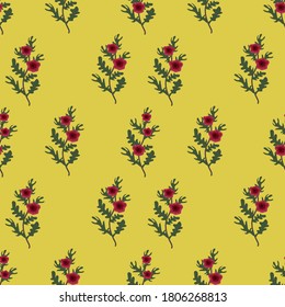 Seamless Floral Pattern in vector