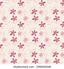 Seamless Floral Pattern in vector