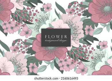 Seamless Floral Pattern in vector