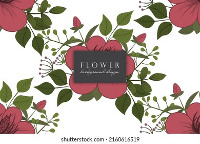 Seamless Floral Pattern in vector