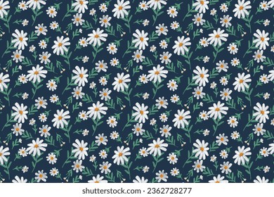 Seamless Floral Pattern in vector