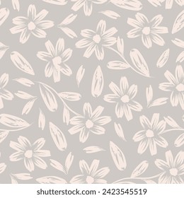 Seamless Floral Pattern in vector