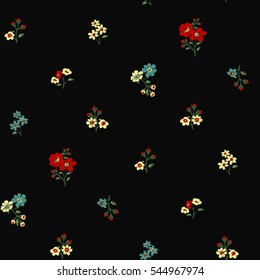 Seamless Floral Pattern in vector