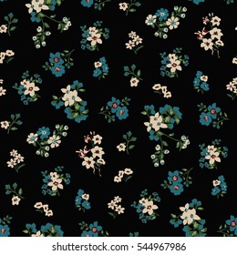 Seamless Floral Pattern in vector