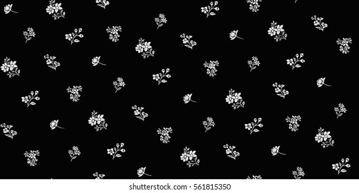 Seamless Floral Pattern in vector