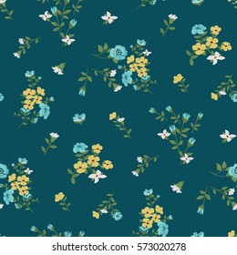 Seamless Floral Pattern in vector