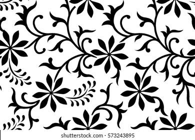 Seamless Floral Pattern Vector