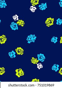 Seamless Floral Pattern in vector