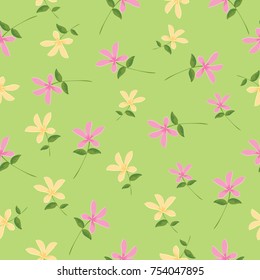 Seamless Floral Pattern in vector