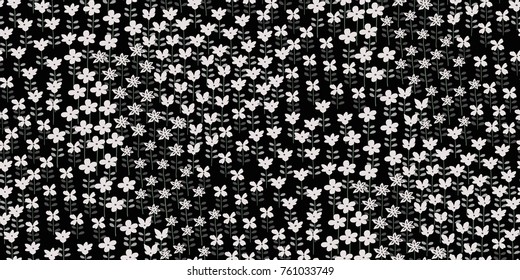 Seamless Floral Pattern in vector