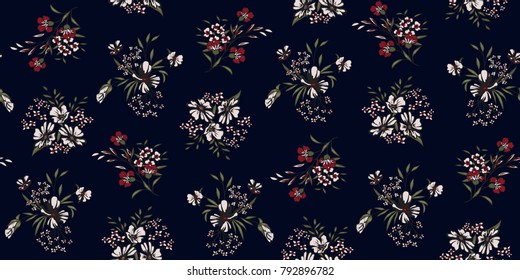 Seamless Floral Pattern in vector