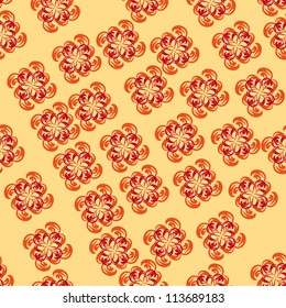 seamless floral pattern. Vector abstract illustration