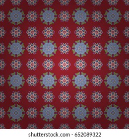 Seamless floral pattern. Vector abstract floral background. Seamless pattern with many small flowers.