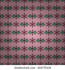 Seamless floral pattern. Vector abstract floral background. Seamless pattern with many small blue flowers.