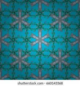 Seamless floral pattern. Vector abstract floral background. Seamless pattern with many small flowers.