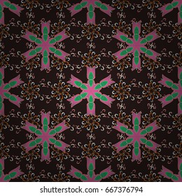 Seamless floral pattern. Vector abstract floral background. Seamless pattern with many small flowers.